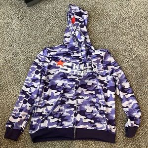 “Skanto thrter” full zip up hoodie